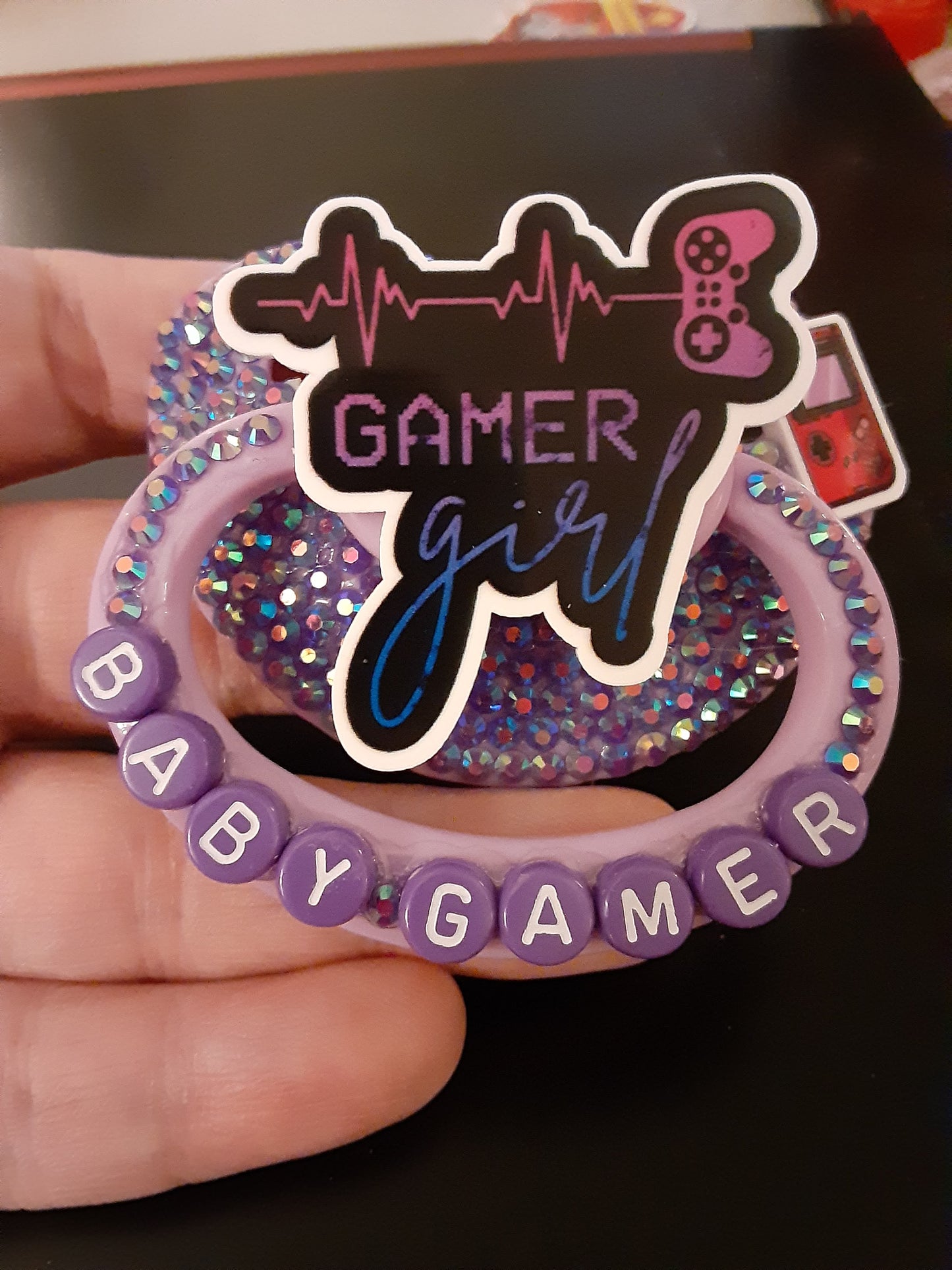 Gamer Girl Adult Pacifier