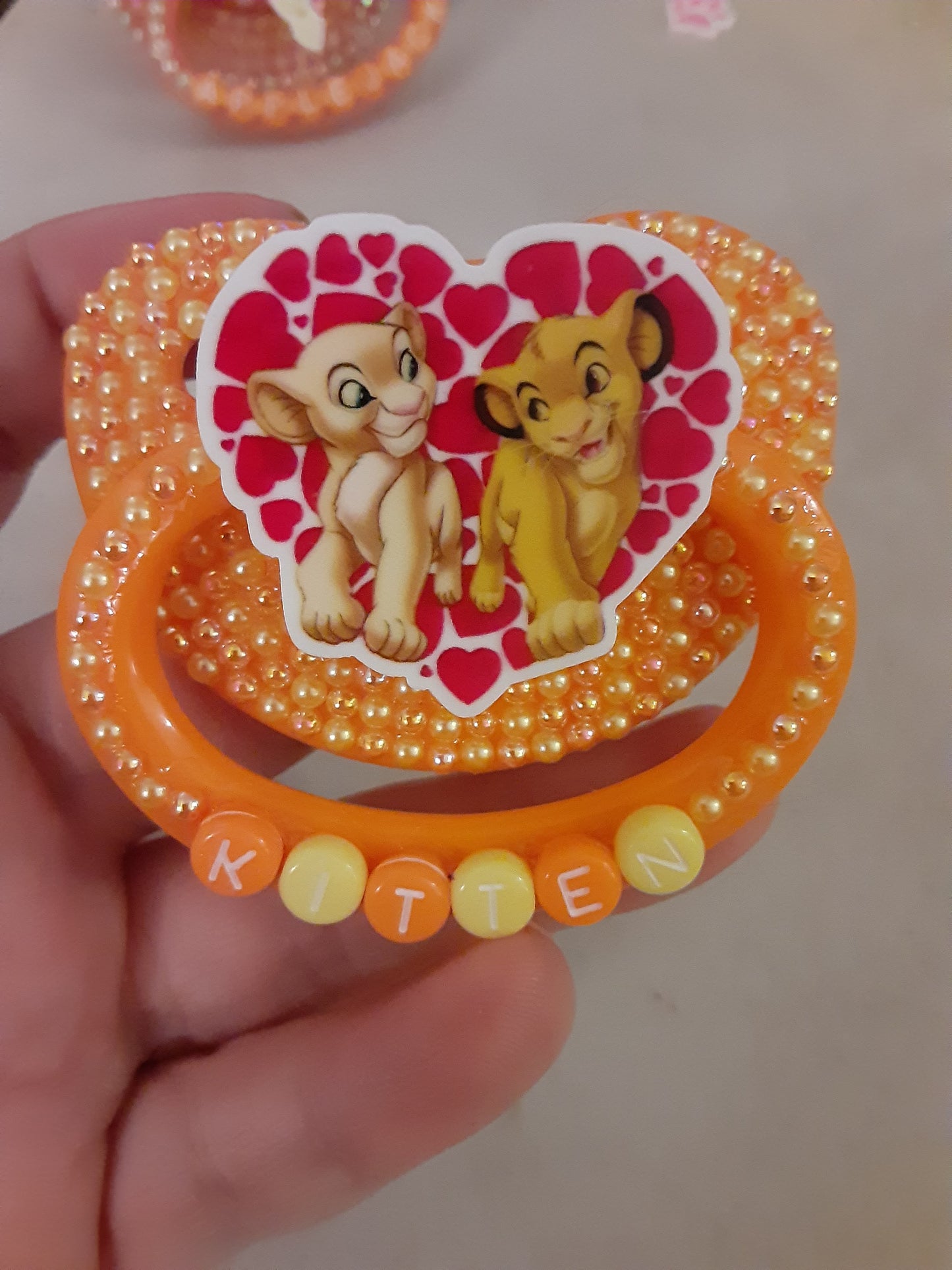 Lion King Kitten Adult Pacifier