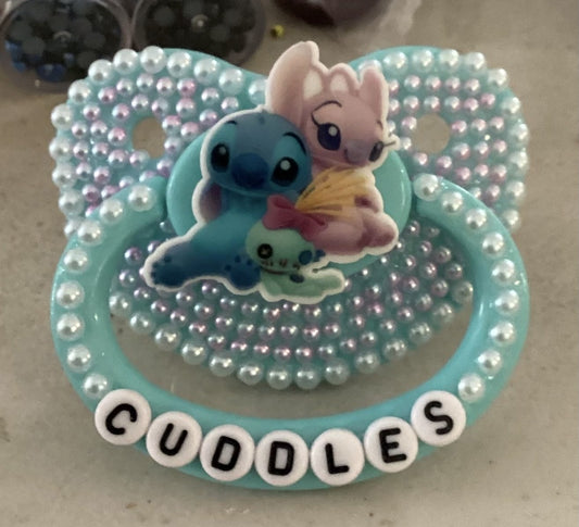 Stitch Cuddles Adult Pacifier