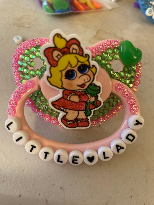 Miss Piggy Adult Pacifier