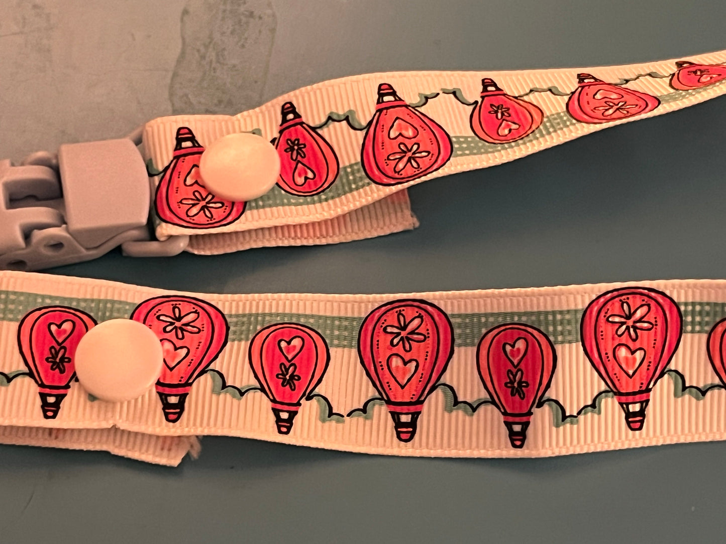 Hot Air Balloon Paci Clip