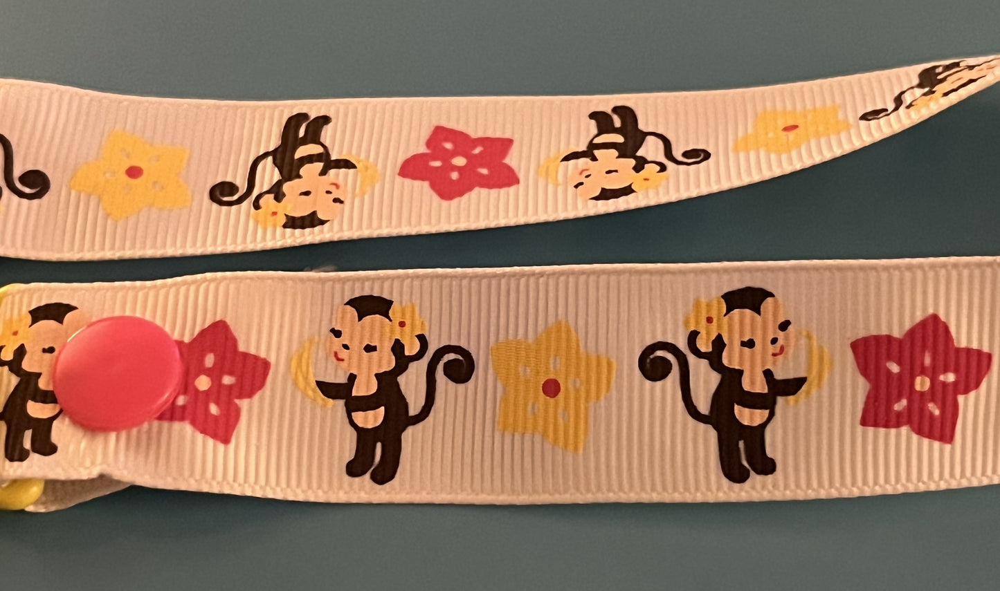 Playful Monkey Paci Clip