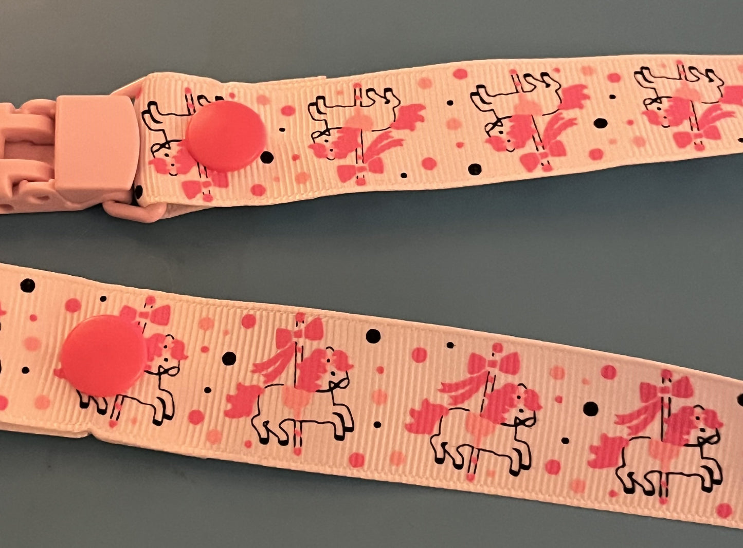 Carousel Horsie Paci Clip