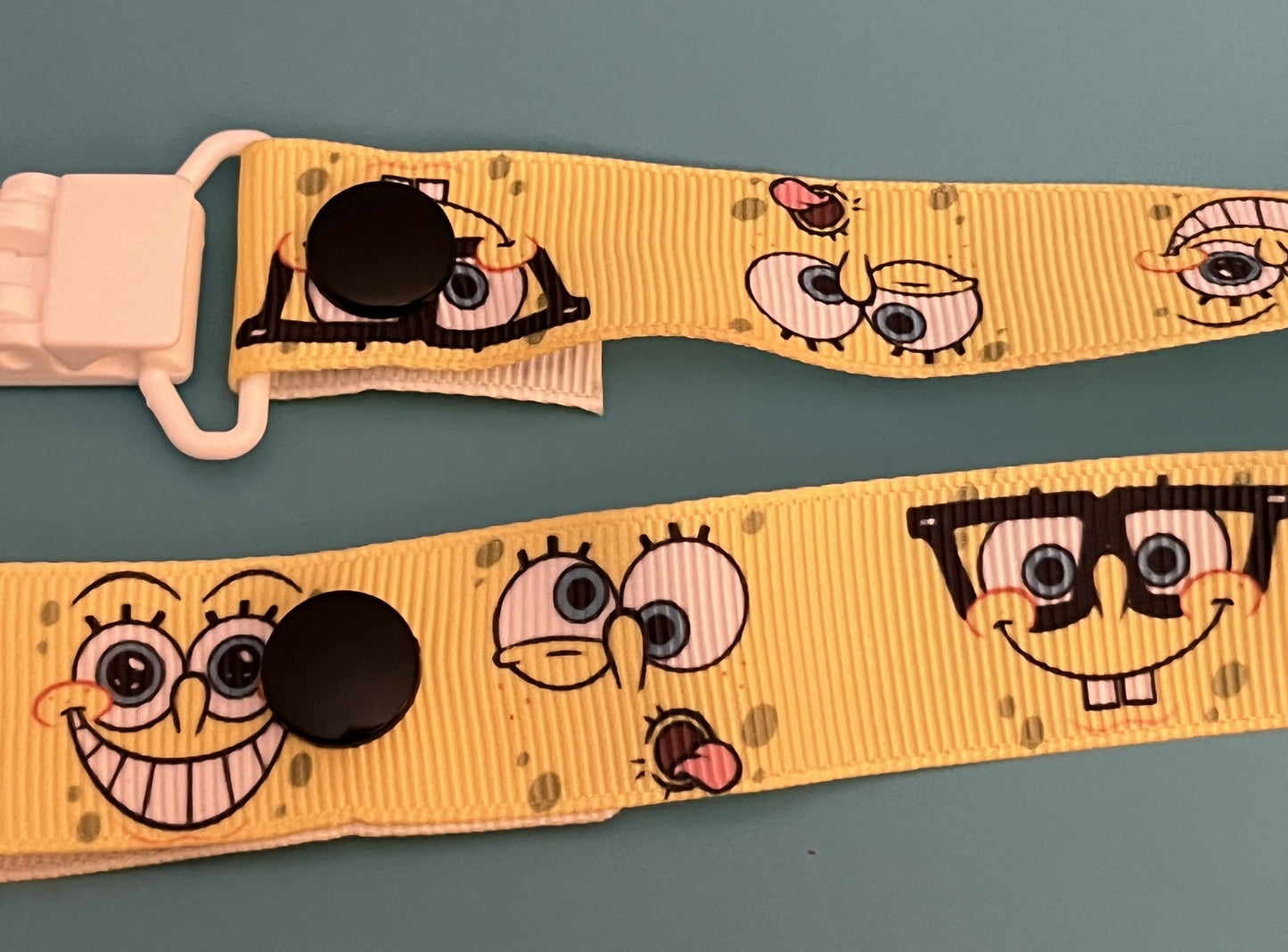 Spongebob Squarepants Face Paci Clip