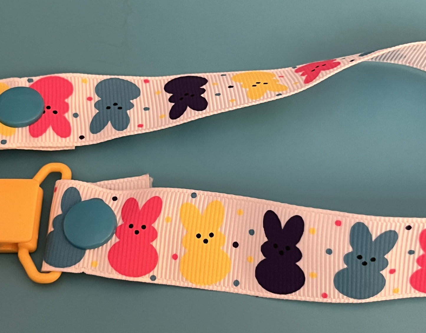 Peep Bunny Paci Clip
