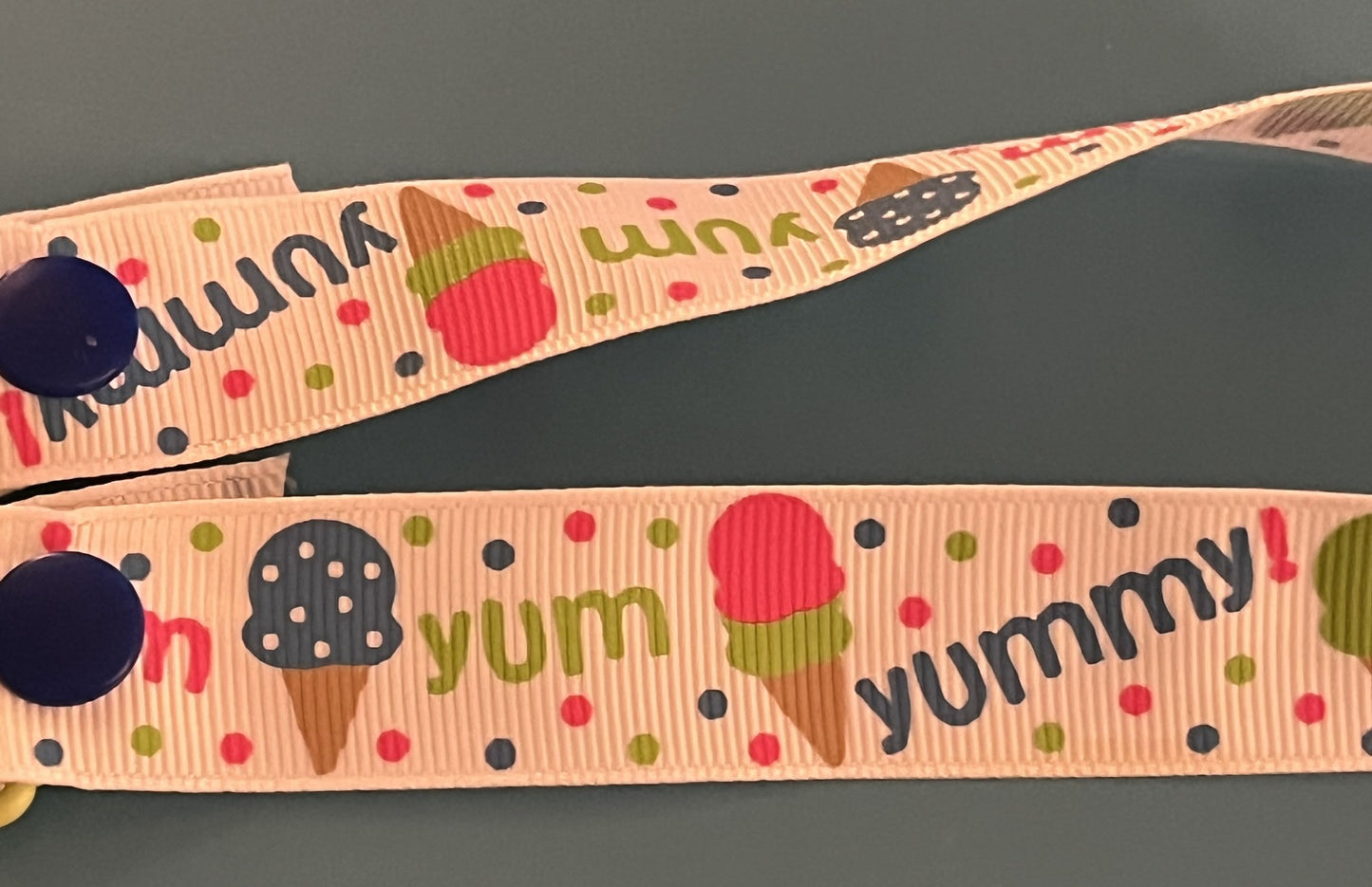 Ice Cream Yum Paci Clip