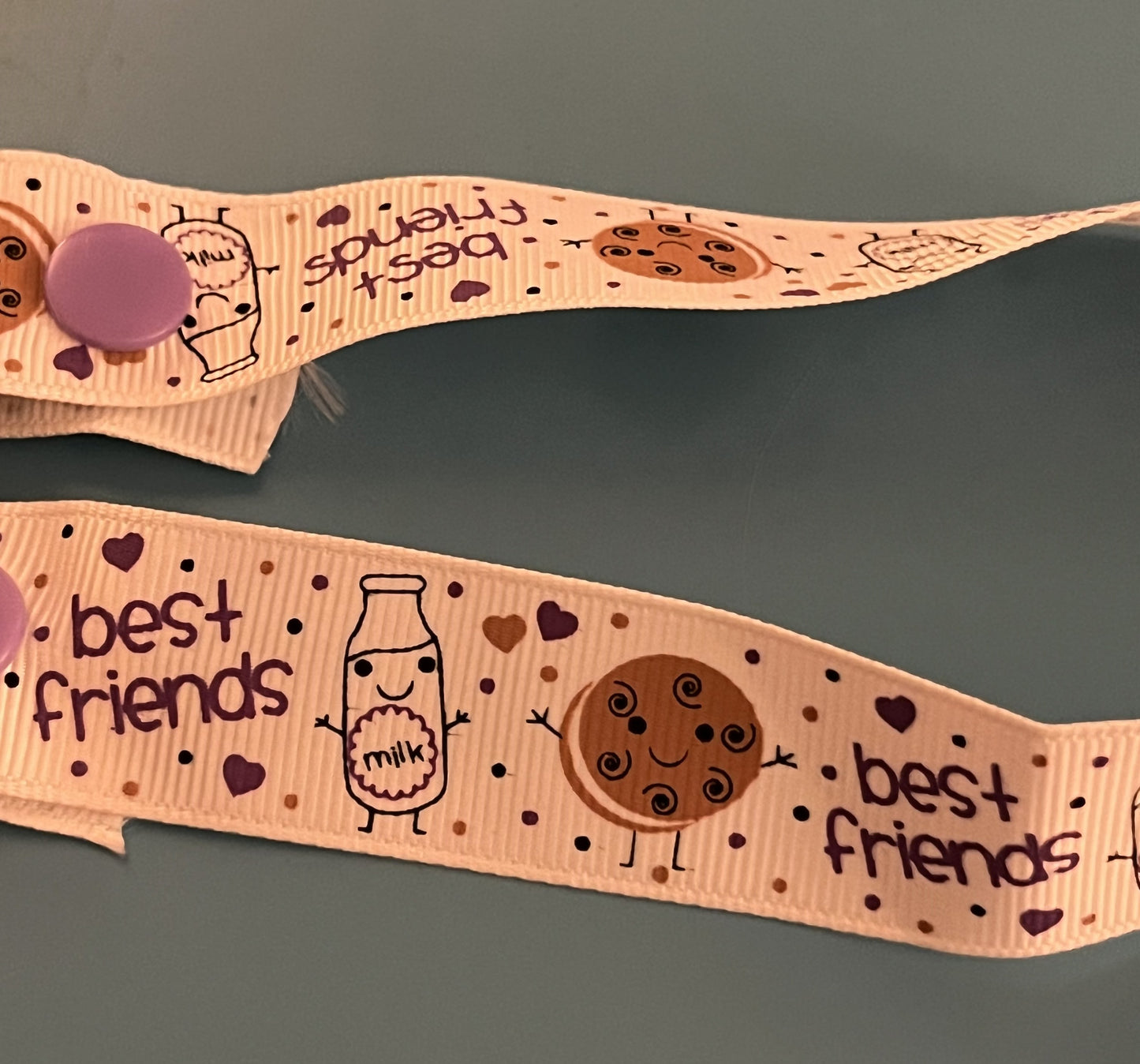 Milk & Cookies Paci Clip