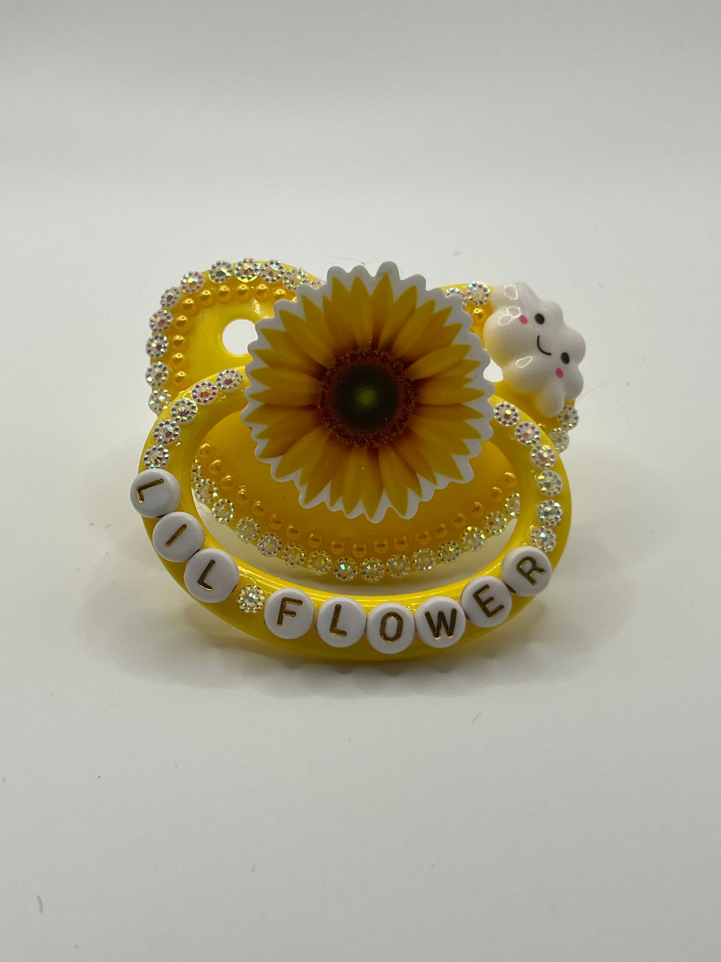 Lil Flower Adult Pacifier and Sippy Cup Set