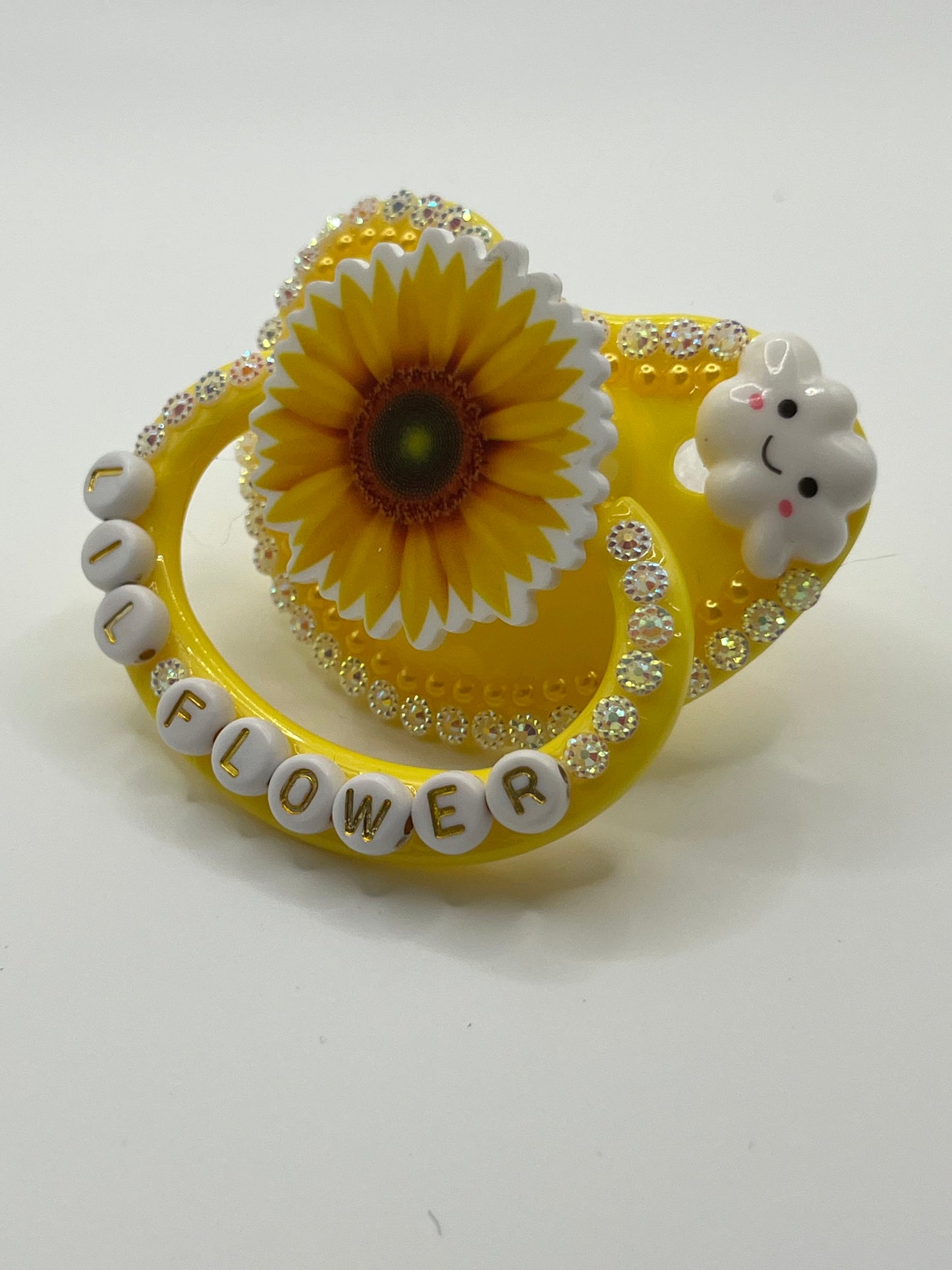 Lil Flower Adult Pacifier and Sippy Cup Set