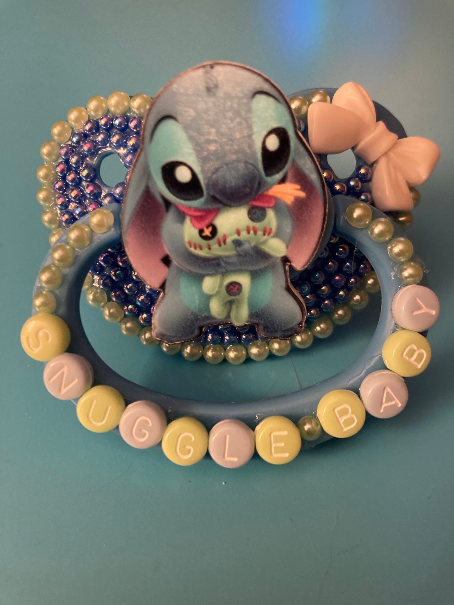 Stitch Snuggle Baby Adult Pacifier