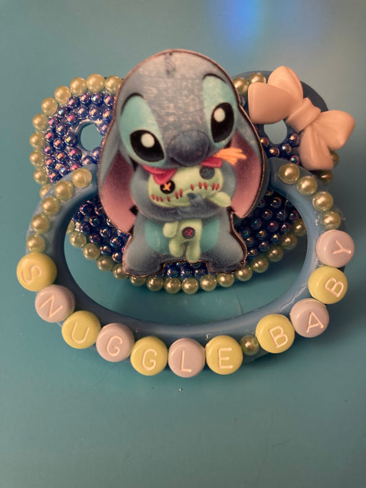 Stitch Snuggle Baby Adult Pacifier