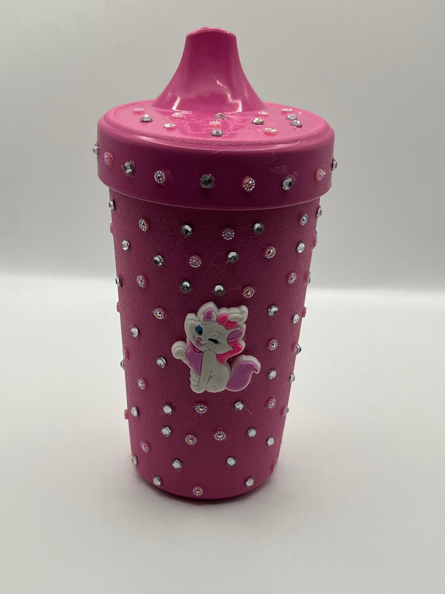 Pink Kitten Sippy Cup