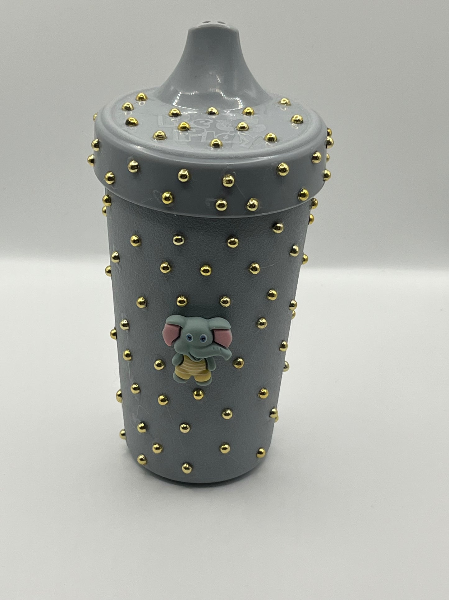 Grey Elephant Sippy Cup