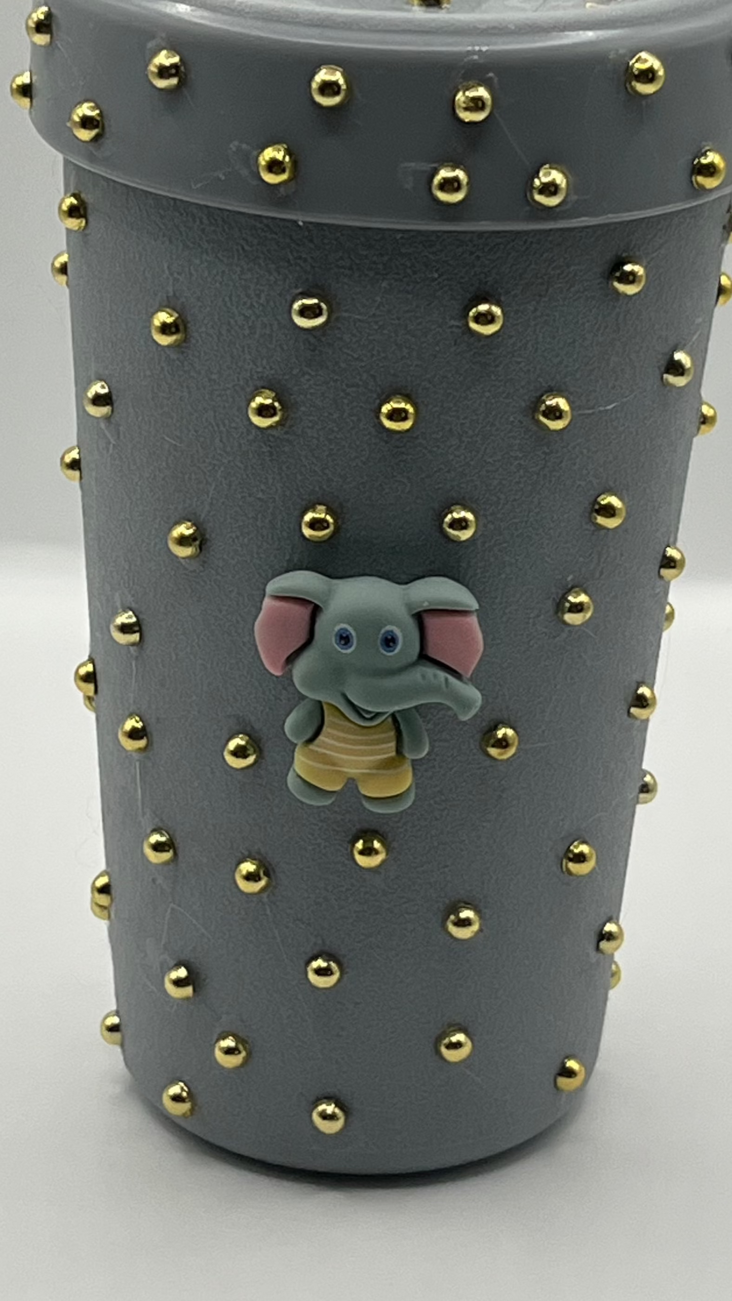 Grey Elephant Sippy Cup