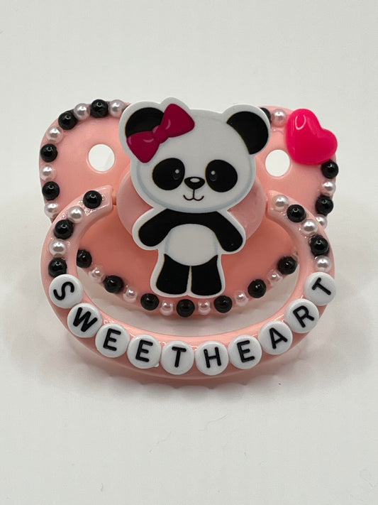 Panda Sweetheart Adult Pacifier