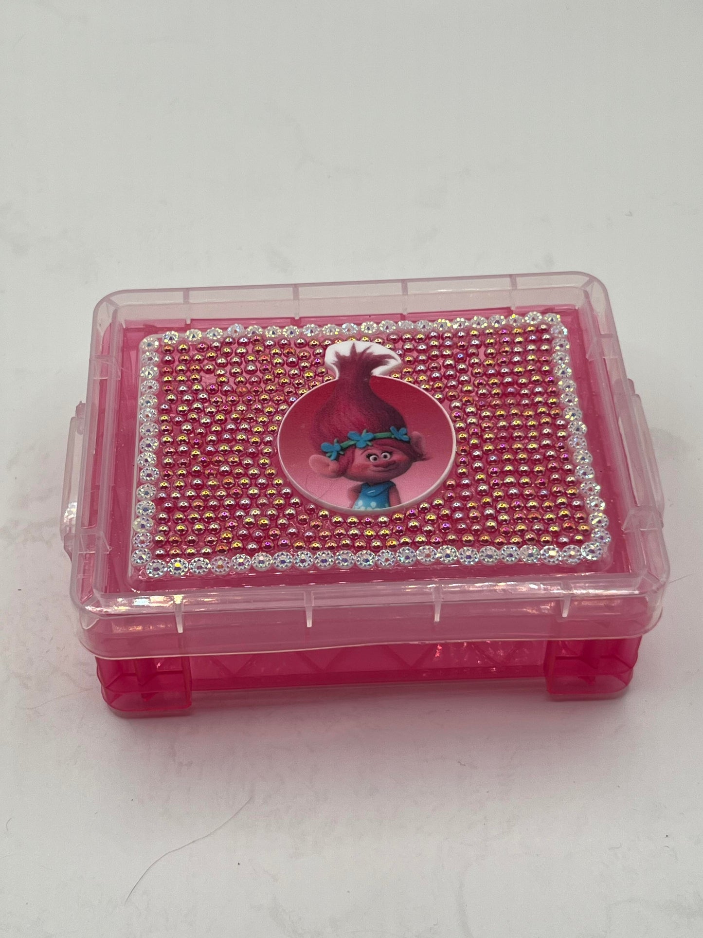 Pink Troll Crayon Box
