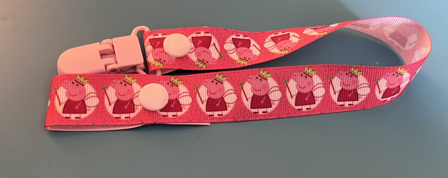 Peppa Pig Paci Clip