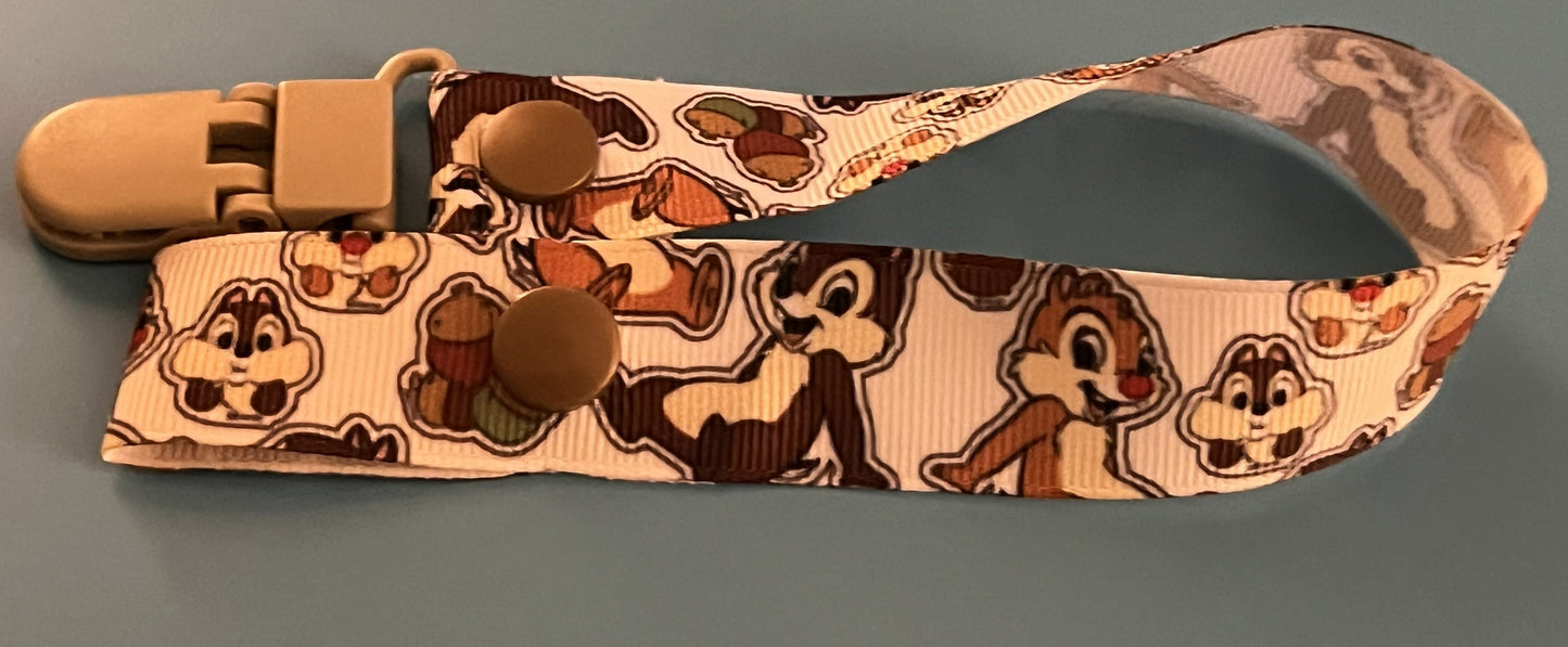 Chipmunk Paci Clip