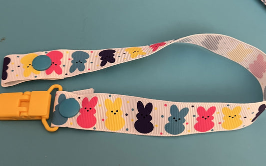 Peep Bunny Paci Clip