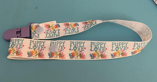 Puppy Love Paci Clip