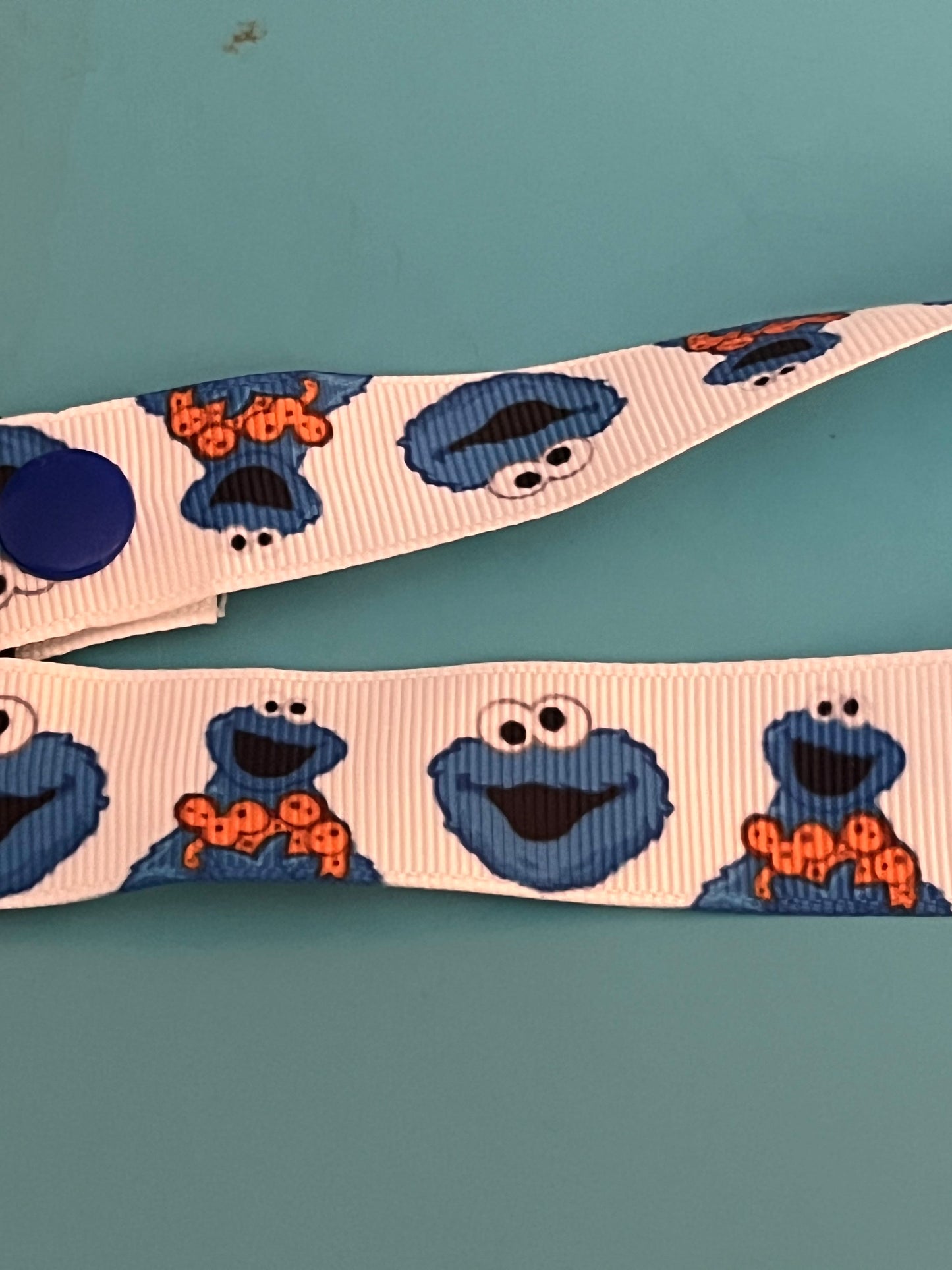 Cookie Monster Paci Clip