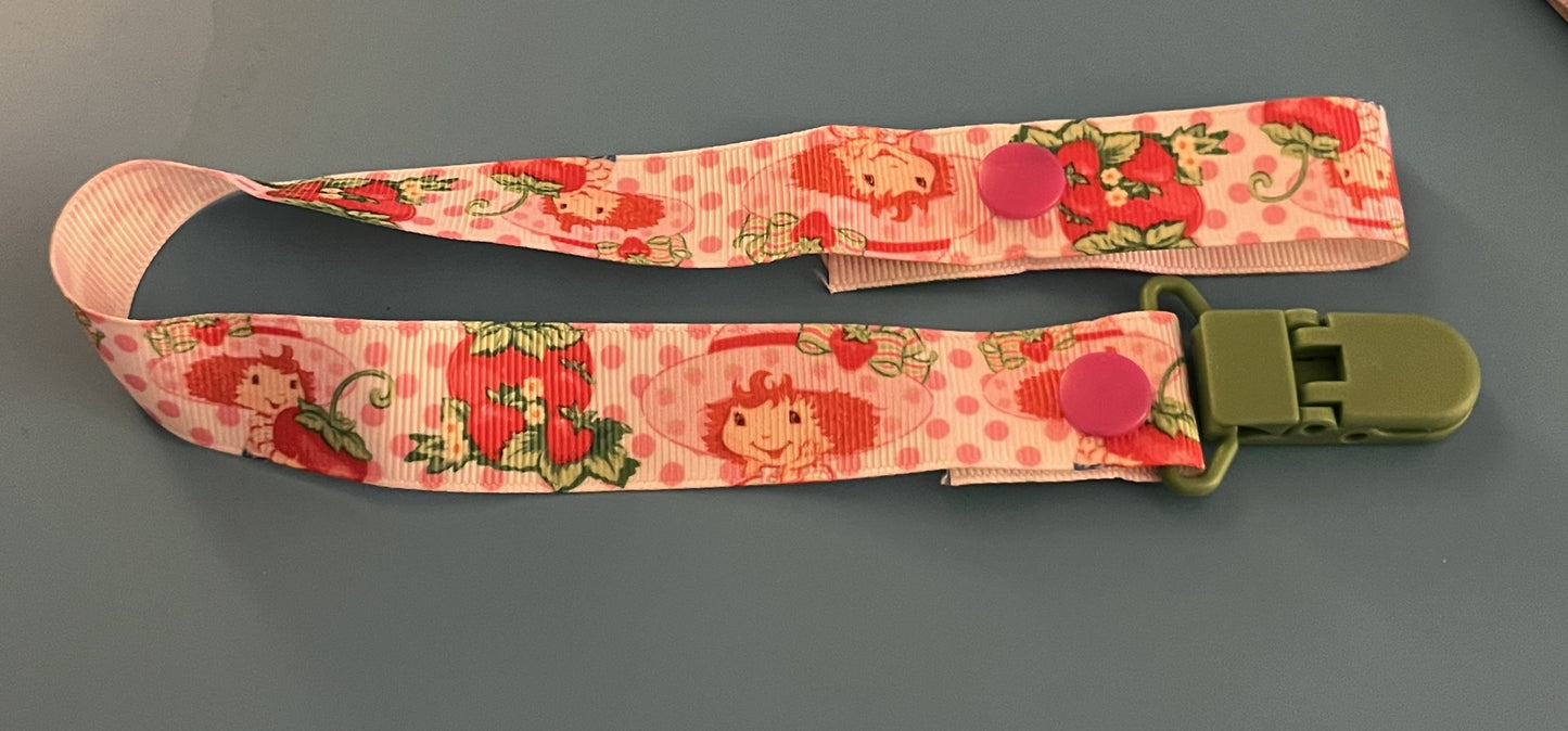 Strawberry Shortcake Paci Clip