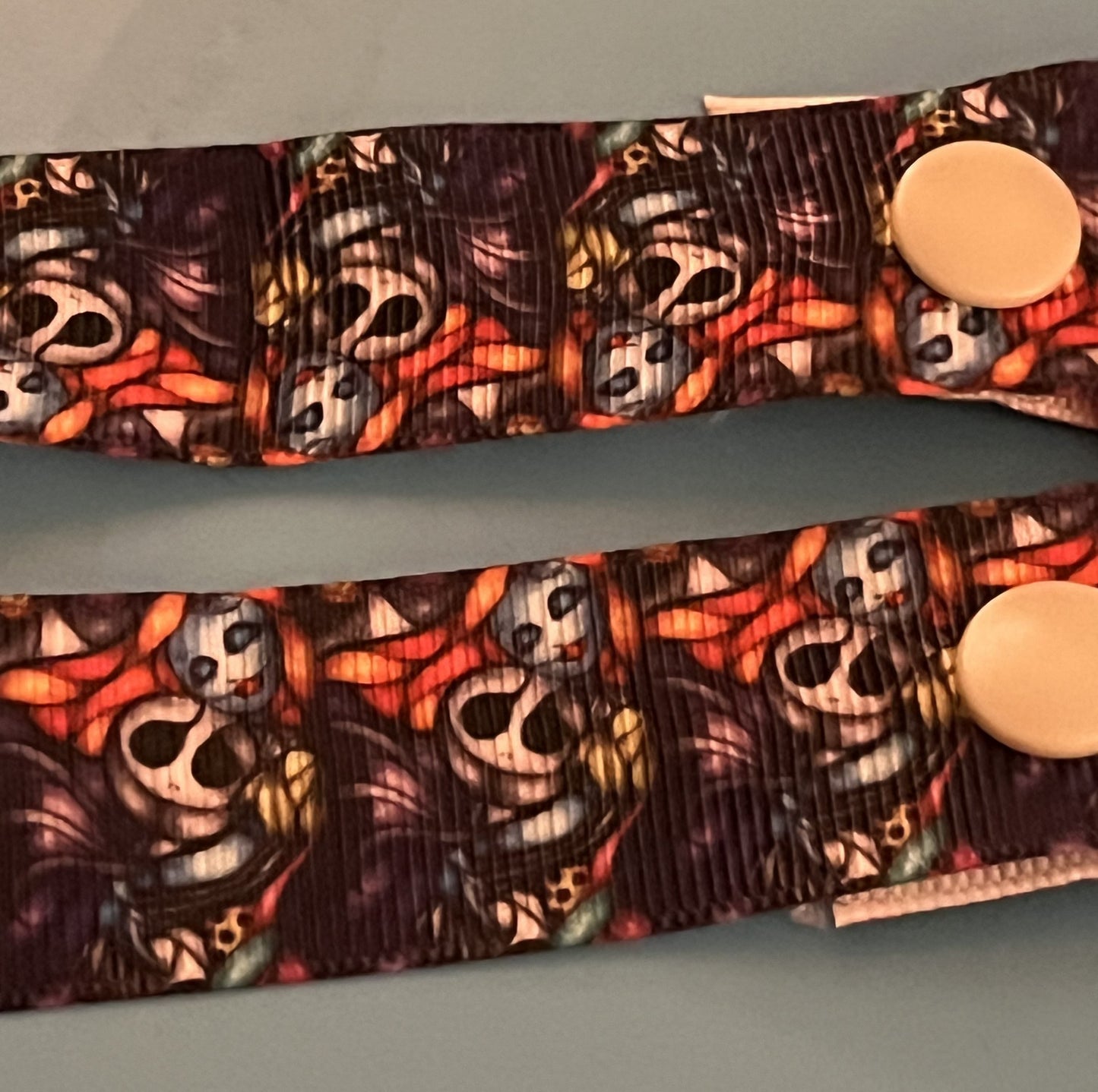 Stained Glass Jack & Sally Paci Clip