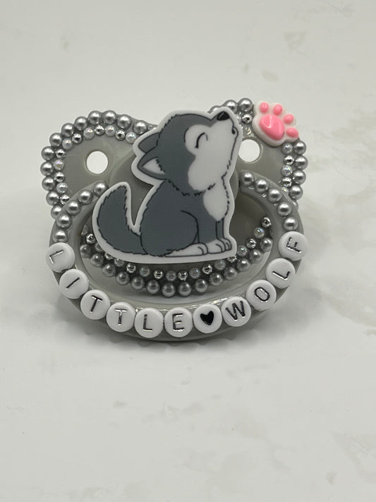 Little Wolf Adult Pacifier