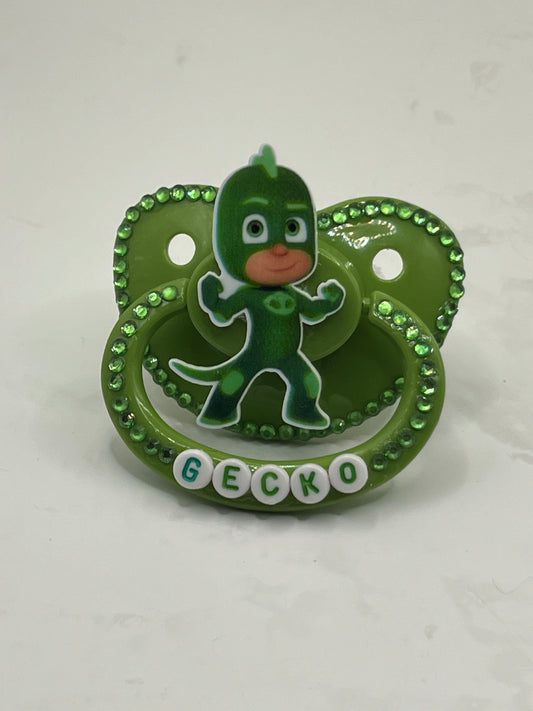 Green Gecko Adult Pacifier