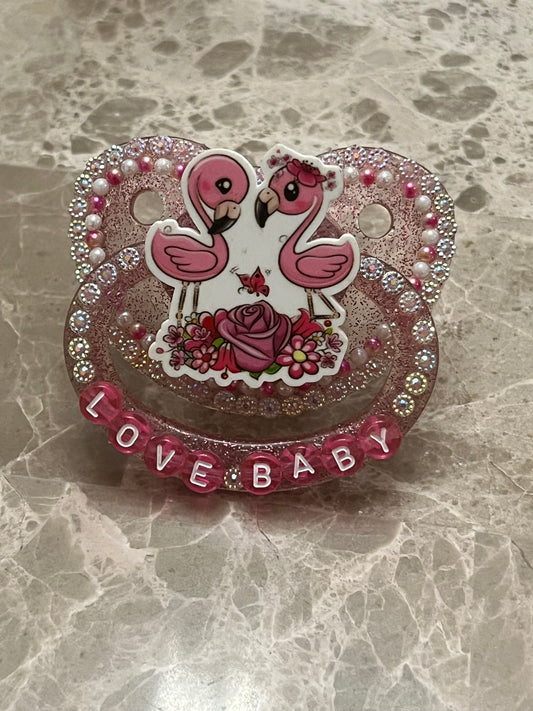 Flamingo Adult Pacifier